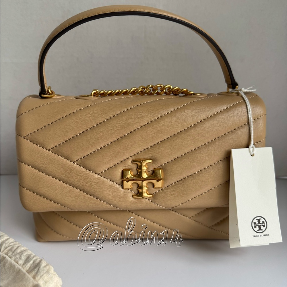 Tory Burch Kira Chevron Small Convertible Leather Shoulder Bag